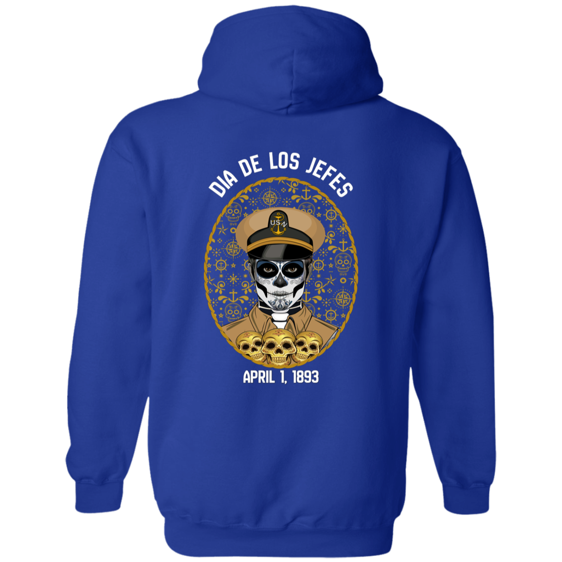 Dia De Los Jefes FB Pullover Hoodie