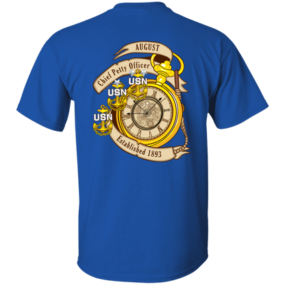August CPO Two Sides 5.3 oz. T-Shirt