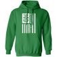 Master Chief Flag White Pullover Hoodie