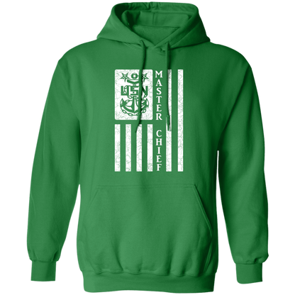 Master Chief Flag White Pullover Hoodie