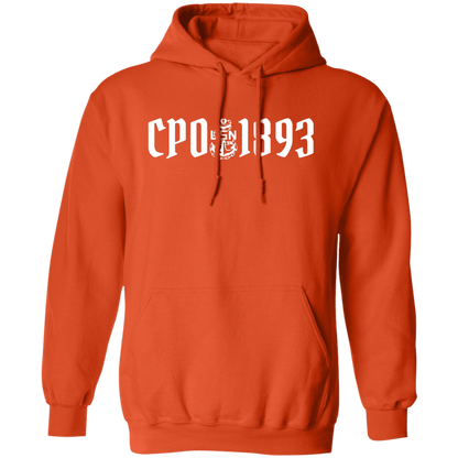 CPO 1893 White Pullover Hoodie