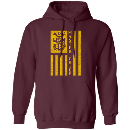 Master Chief Flag Gold Pullover Hoodie