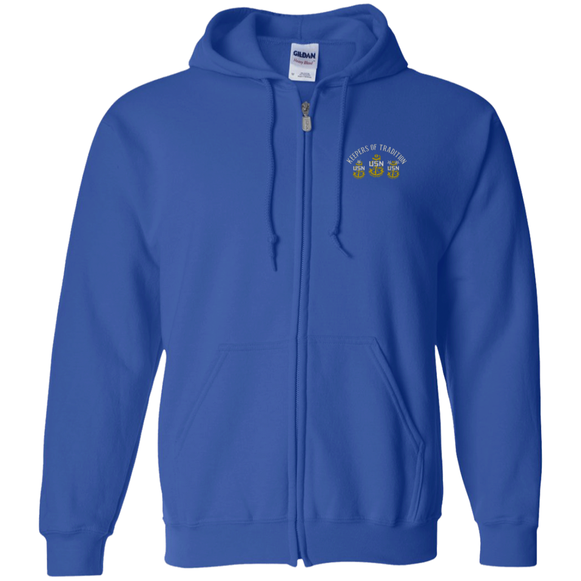 Keepers of Tradition W Zip Up Hooded Sweatshirt