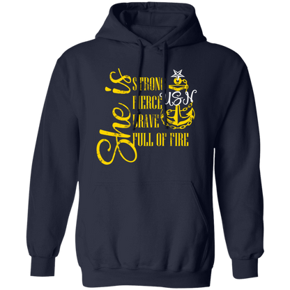 She is Senior Pullover Hoodie
