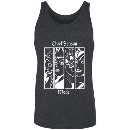 Wicked Mode White Pullover Hoodie Unisex Tank