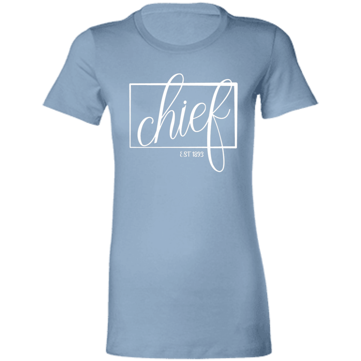 Chief 1893 White Ladies' Favorite T-Shirt