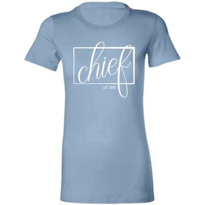 Chief 1893 White Ladies' Favorite T-Shirt