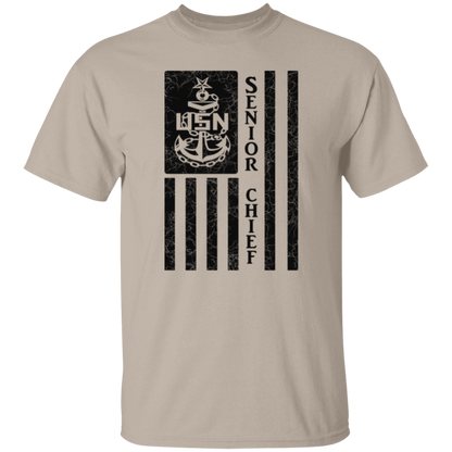 Senior Chief Flag 5.3 oz. T-Shirt