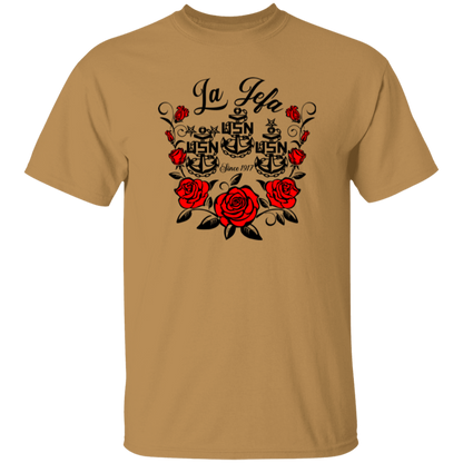 La Jefa Rose 5.3 oz. T-Shirt