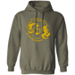 Me Mother and Father Gold Pullover Hoodie