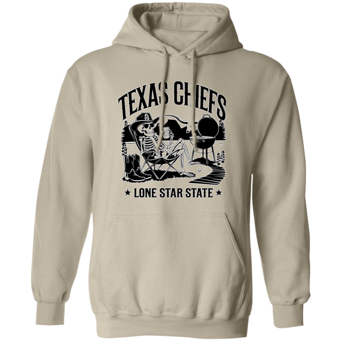 Lone Star State Texas Chiefs Pullover Hoodie