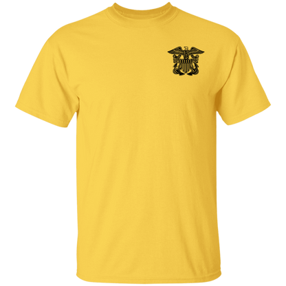 Navy Girl Officer FB 5.3 oz. T-Shirt