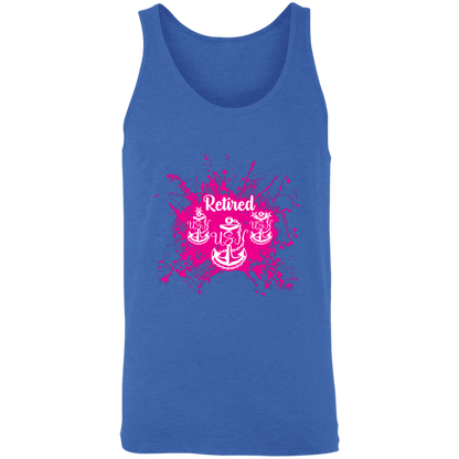 Retired Chief Pink Paint Unisex Tank