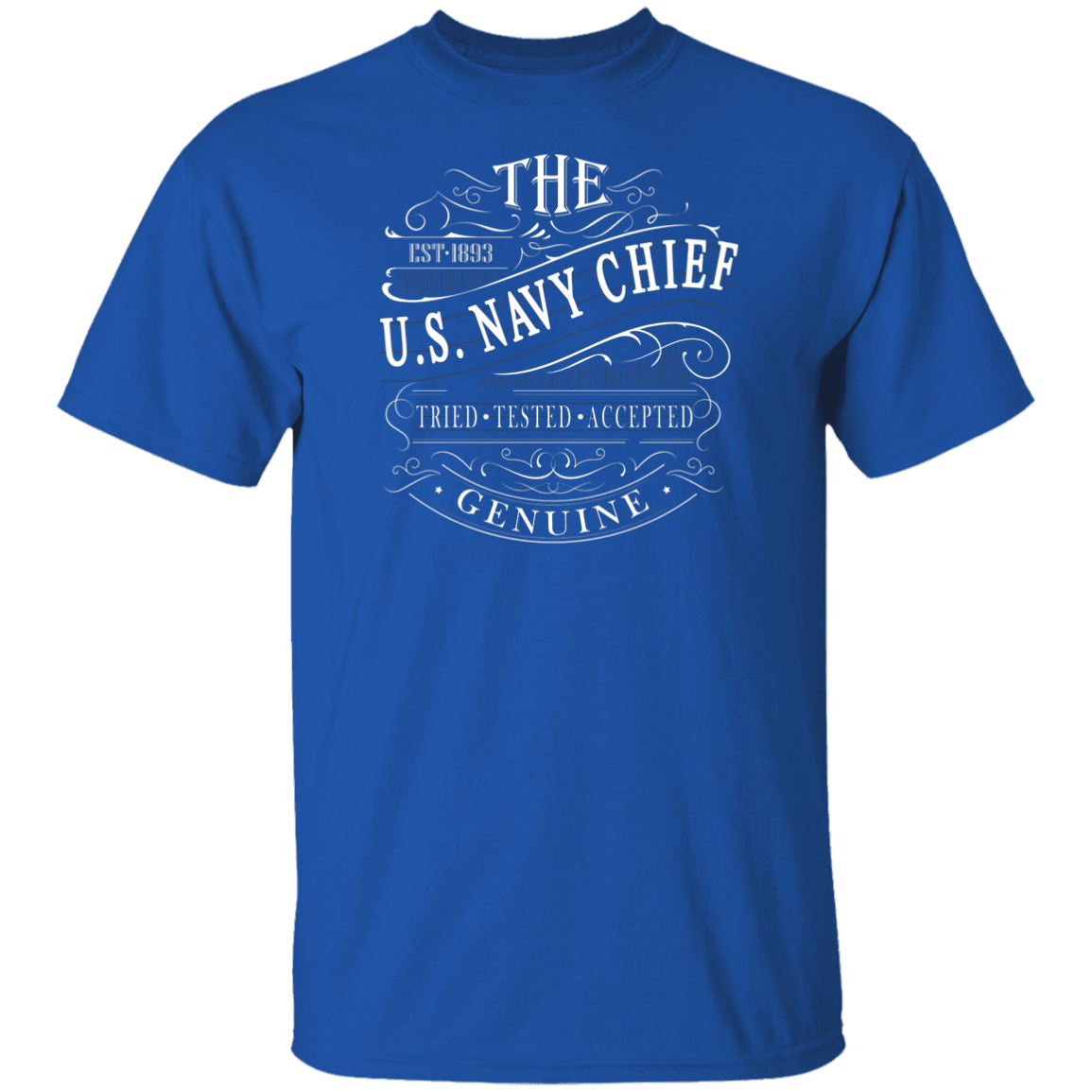 The US Navy Chief 5.3 oz. T-Shirt