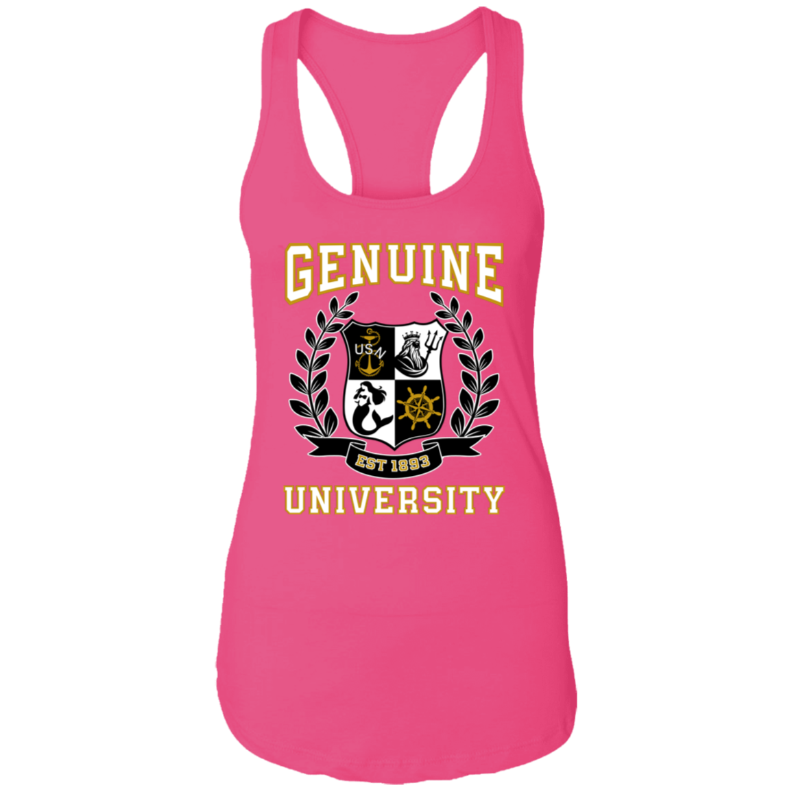 Genuine University Ladies Racerback Tank