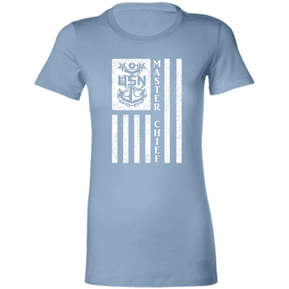 Master Chief Flag White Ladies' Favorite T-Shirt