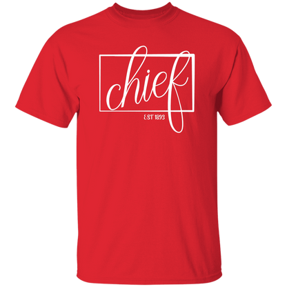 Chief 1893 White 5.3 oz. T-Shirt