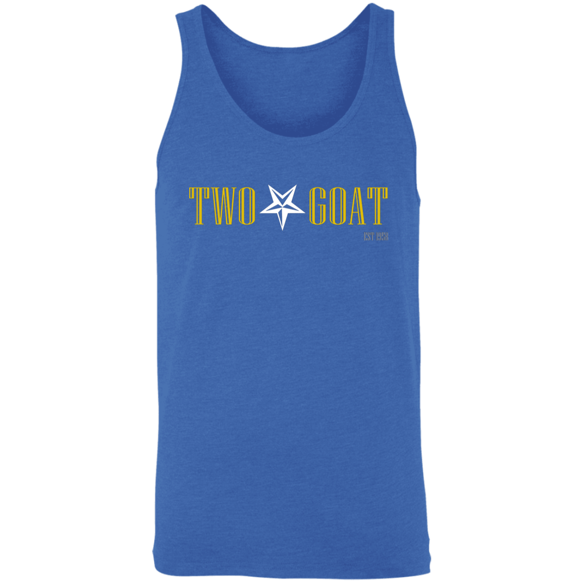 Two Star Goat Gold Unisex Tank