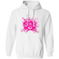 Navy Chief Pink Paint Pullover Hoodie