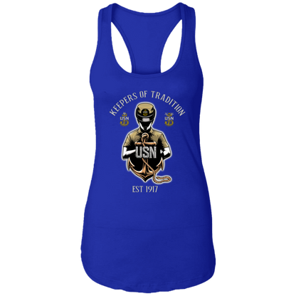 Keepers of Tradition W Ladies Racerback Tank