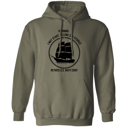 Retired Sea Stories Pullover Hoodie