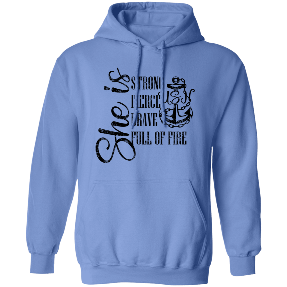 She Is Pullover Hoodie