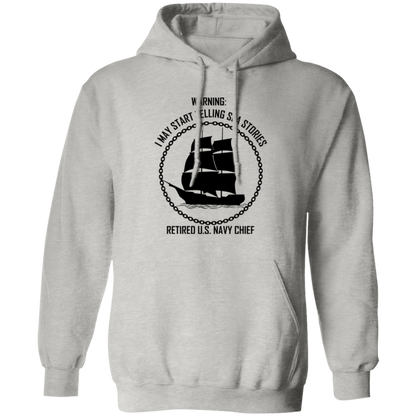 Retired Sea Stories Pullover Hoodie