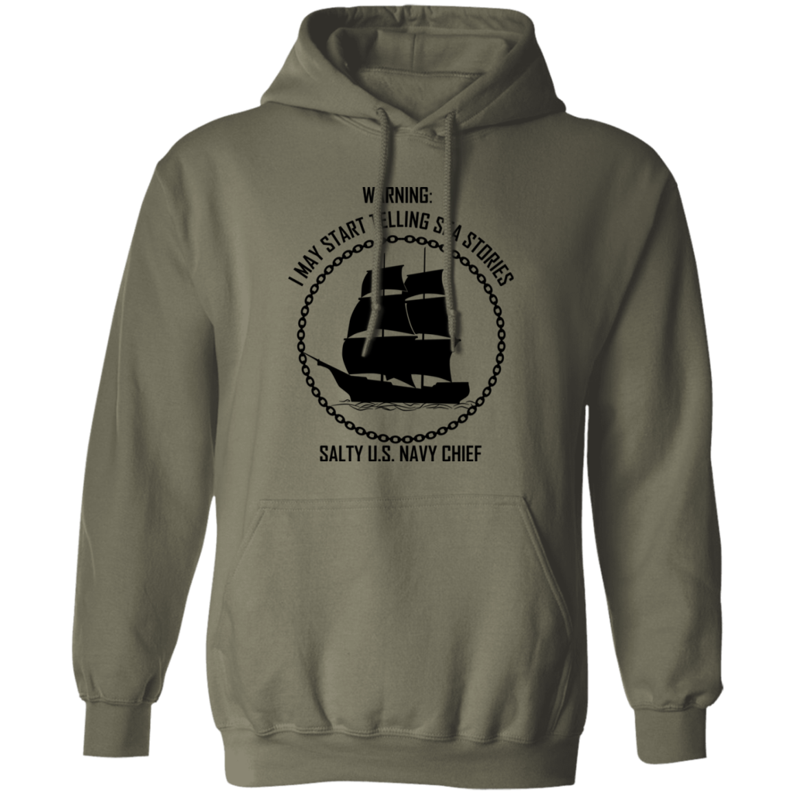 Salty Sea Story Pullover Hoodie