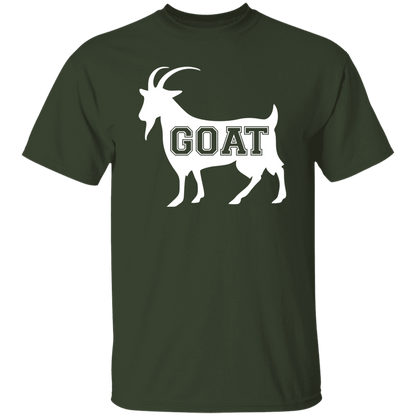 GOAT White 5.3 oz. T-Shirt