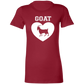 Goat Heart White Ladies' Favorite T-Shirt