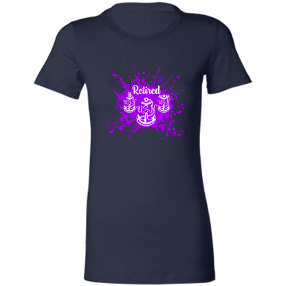 Retired Chief Purple Paint Ladies' Favorite T-Shirt