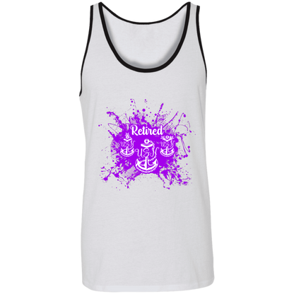 Retired Chief Purple Paint Unisex Tank