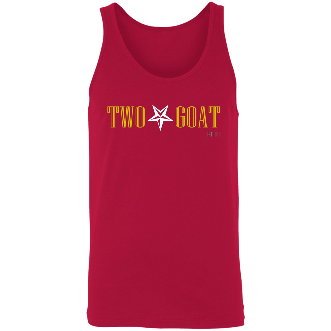 Two Star Goat Gold Unisex Tank