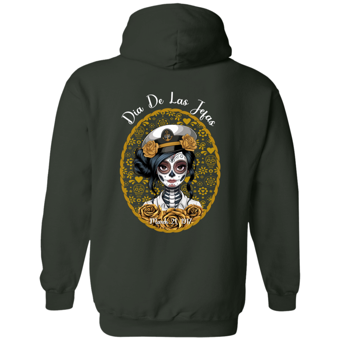 Dia De Las Jefas FB Pullover Hoodie