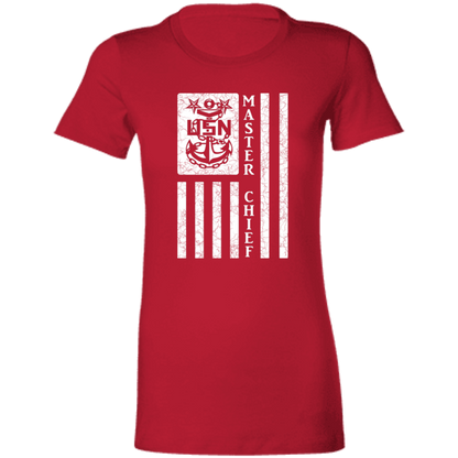 Master Chief Flag White Ladies' Favorite T-Shirt