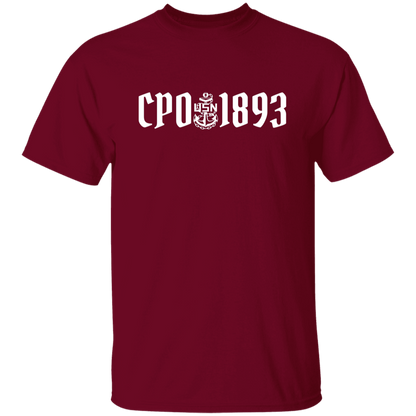 CPO 1893 White 5.3 oz. T-Shirt