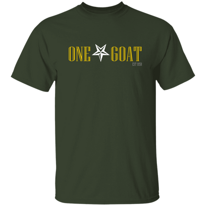 One Star Goat Gold 5.3 oz. T-Shirt