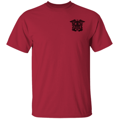 Navy Girl Officer FB 5.3 oz. T-Shirt