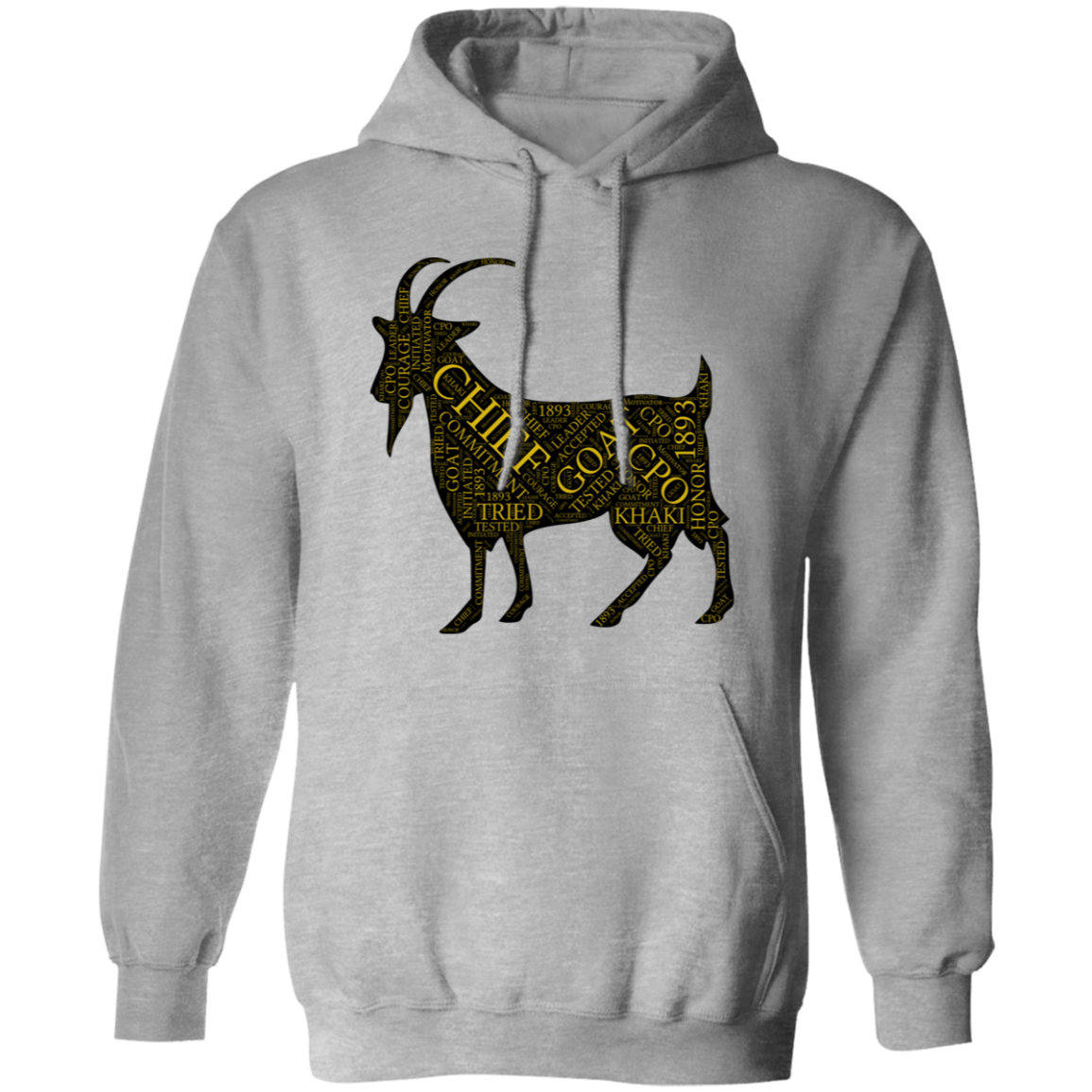 Goat Word Pullover Hoodie