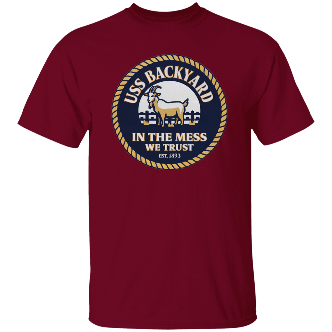 USS Backyard 5.3 oz. T-Shirt