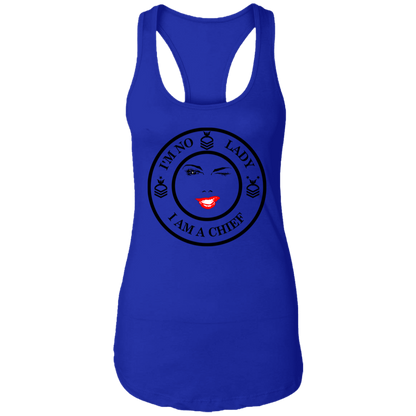 I'm No Lady Ladies Racerback Tank
