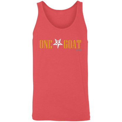 One Star Goat Gold Unisex Tank