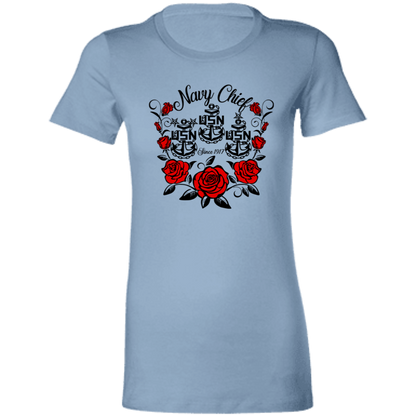 Navy Chief Rose Ladies' Favorite T-Shirt