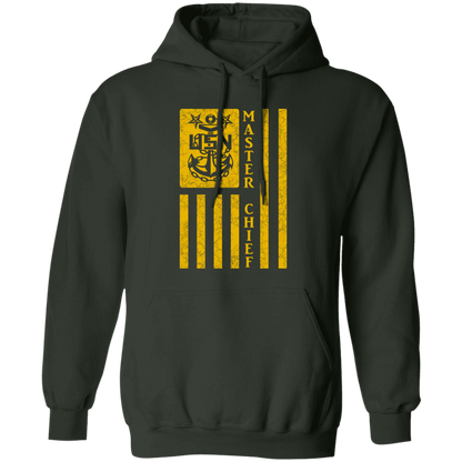 Master Chief Flag Gold Pullover Hoodie