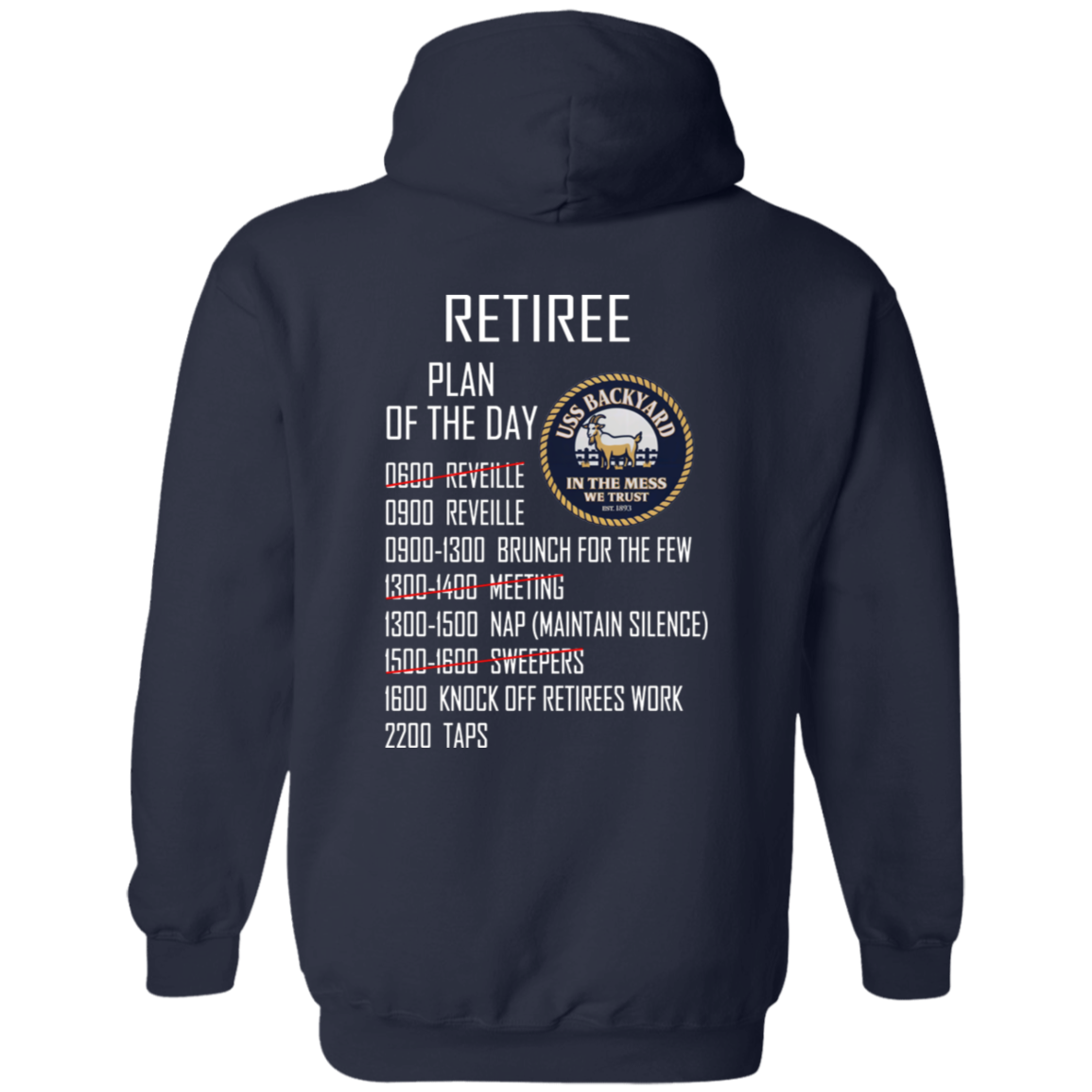 Retiree POD Pullover Hoodie