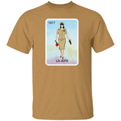 La Jefa Brown Shoe 5.3 oz. T-Shirt