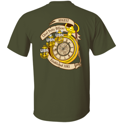 August CPO Two Sides 5.3 oz. T-Shirt