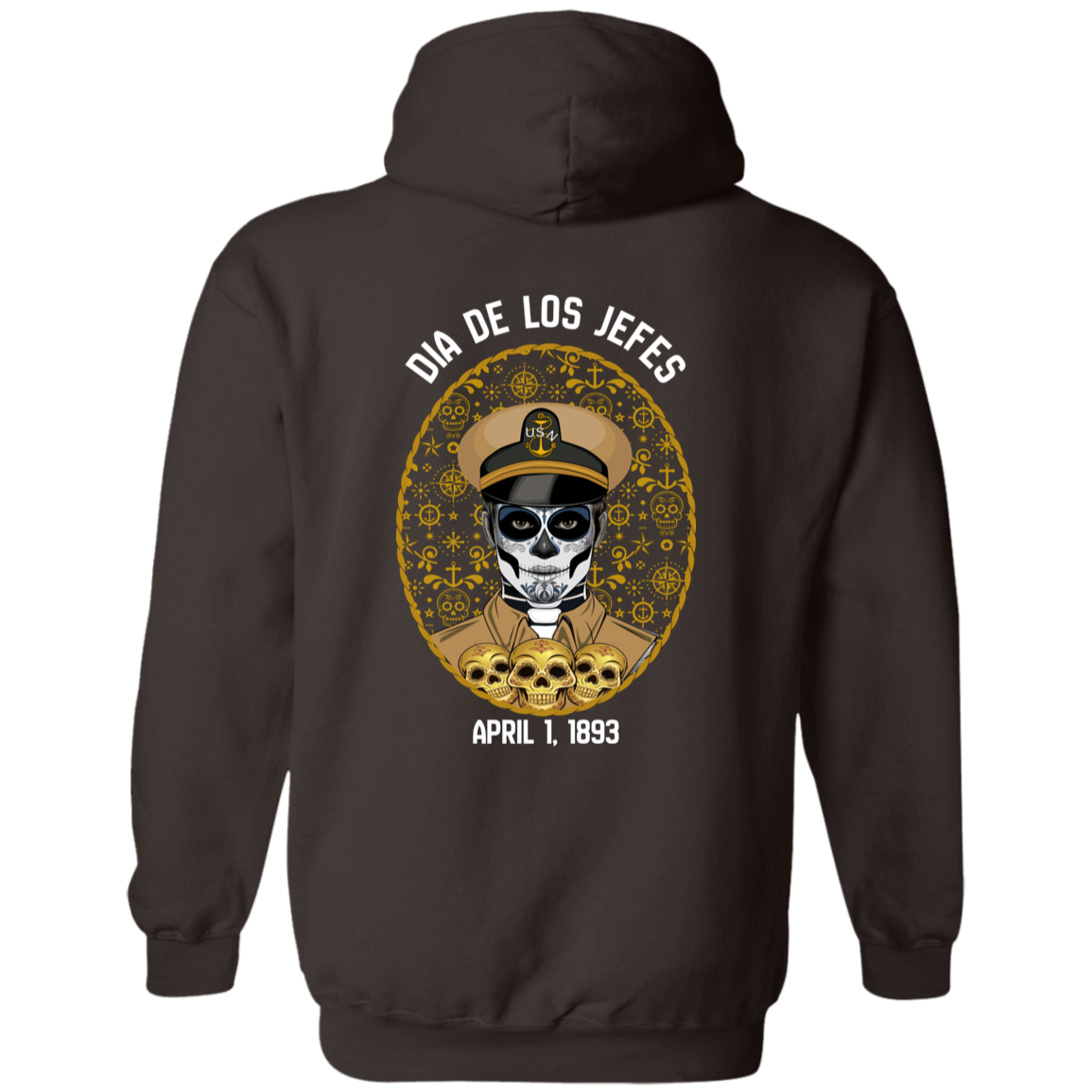 Dia De Los Jefes FB Pullover Hoodie