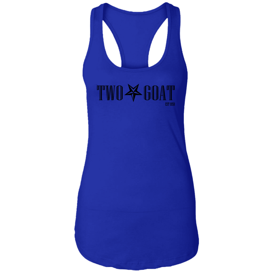 Two Star Goat Ladies Racerback Tank