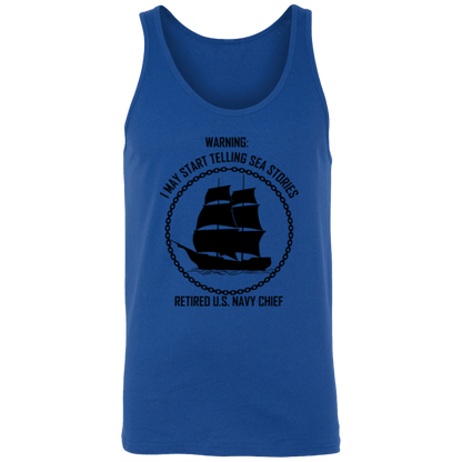 Retired Sea Stories Unisex Tank